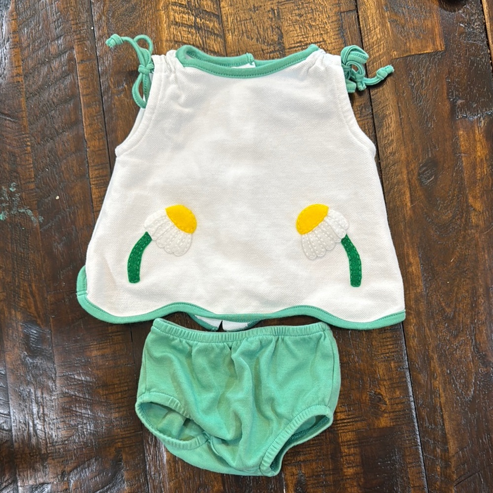 Bella Bliss Daisy Diaper Set